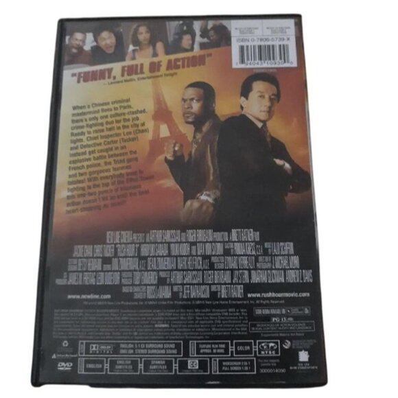 Rush Hour 3 DVD Jackie Chan Chris Tucker 2007 Action Comedy Movie - Picture 3 of 4